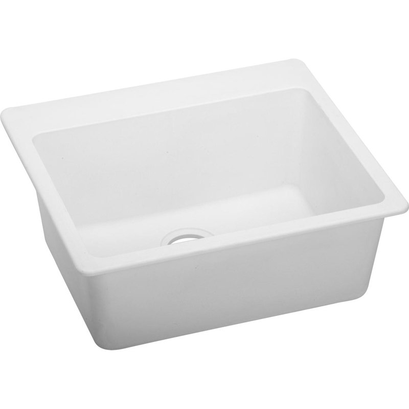 Elkay Quartz Classic 25" L x 22" W DropIn Kitchen Sink & Reviews Wayfair